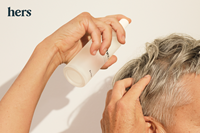 Hers Hair Rx Topical Finasteride & Minoxidil Spray (Photo: Business Wire)