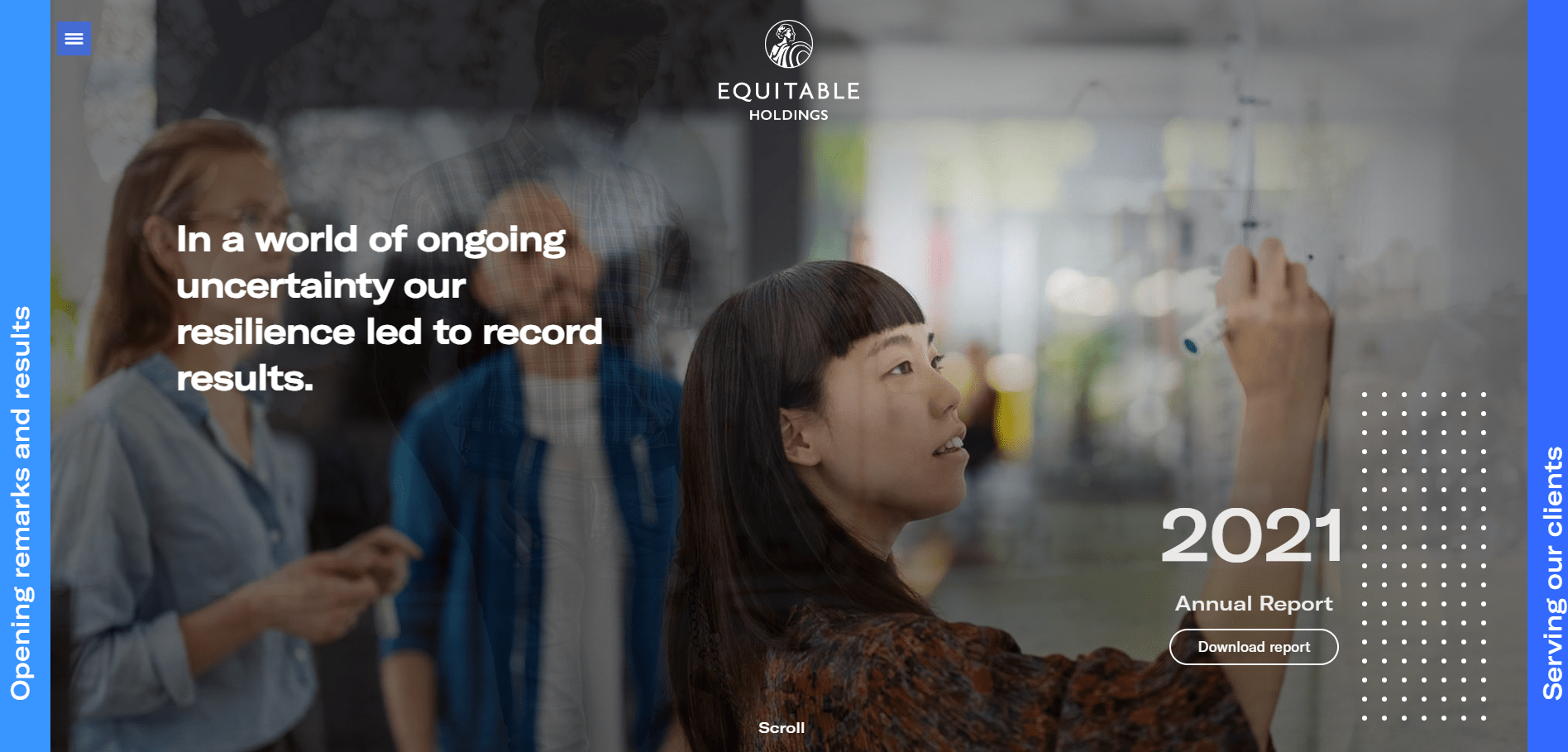 Equitable Holdings Website